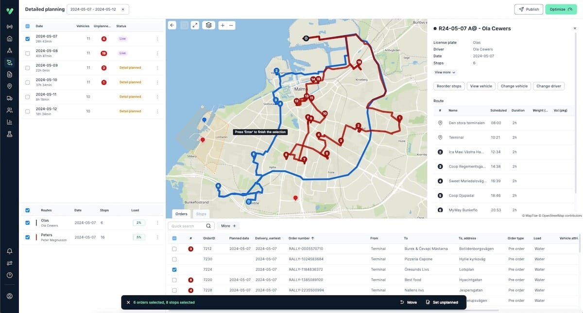 Ny tjänst för ruttplanering - Transportnytt